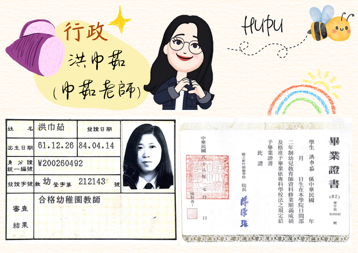 教師學經歷介紹圖片